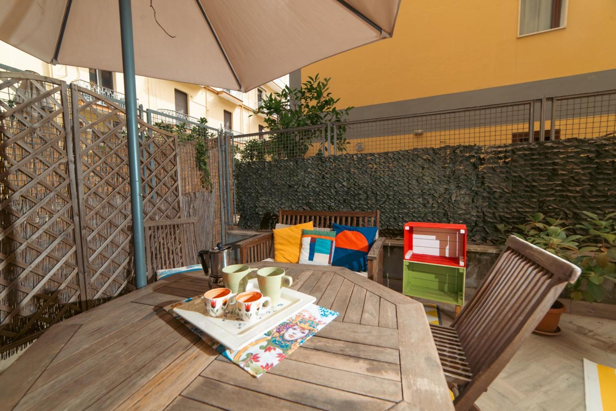 Portarotese Apartment With Terrace Salerno Exterior foto