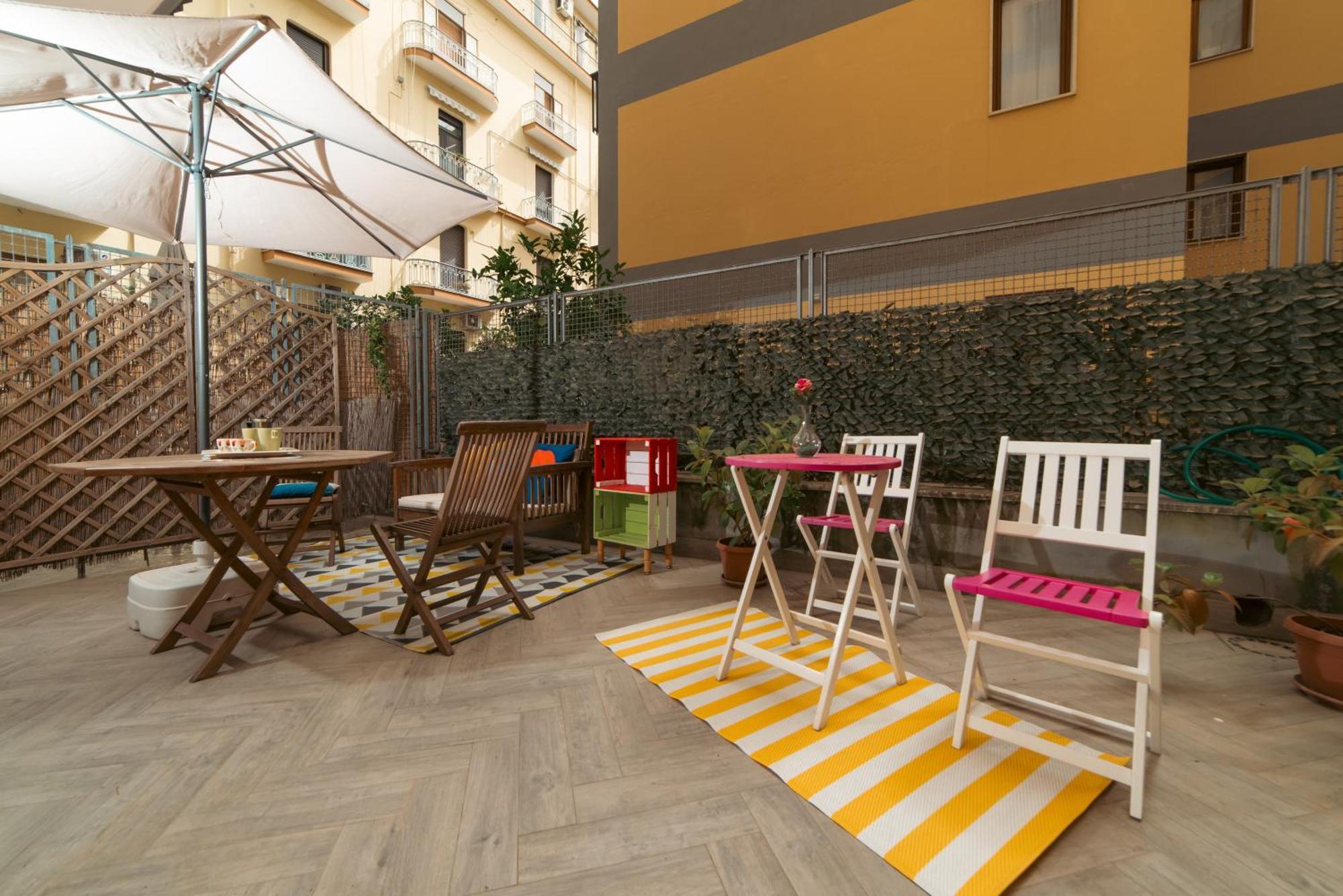 Portarotese Apartment With Terrace Salerno Exterior foto